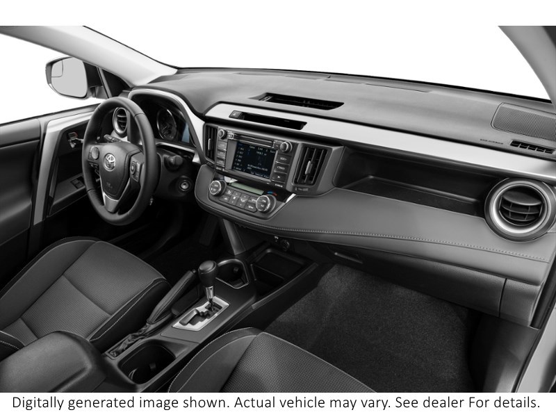 2017 Toyota Rav4 AWD 4Dr XLE Interior Shot 1