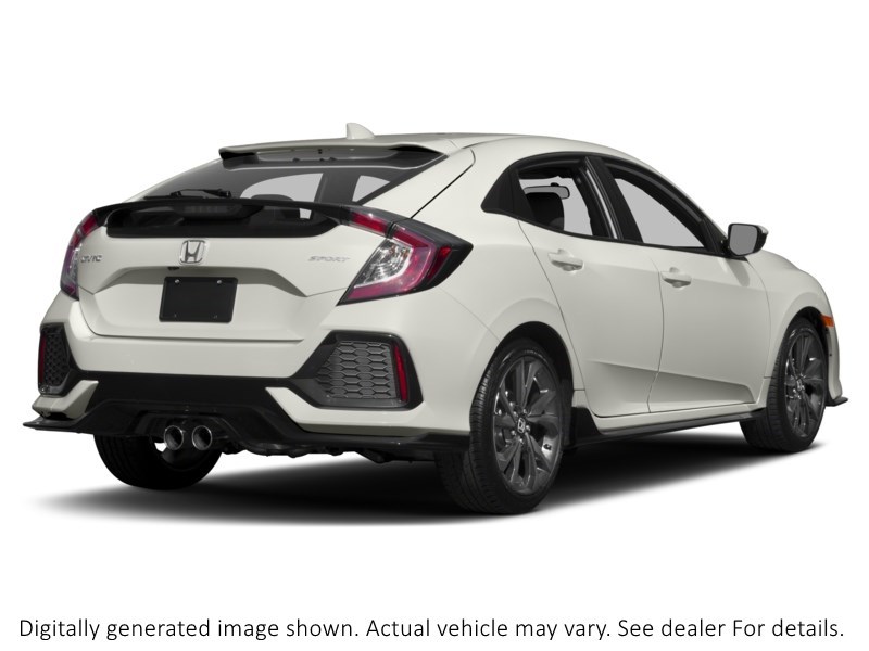 2017 Honda Civic 5Dr CVT Sport W/Honda Sensing Exterior Shot 2