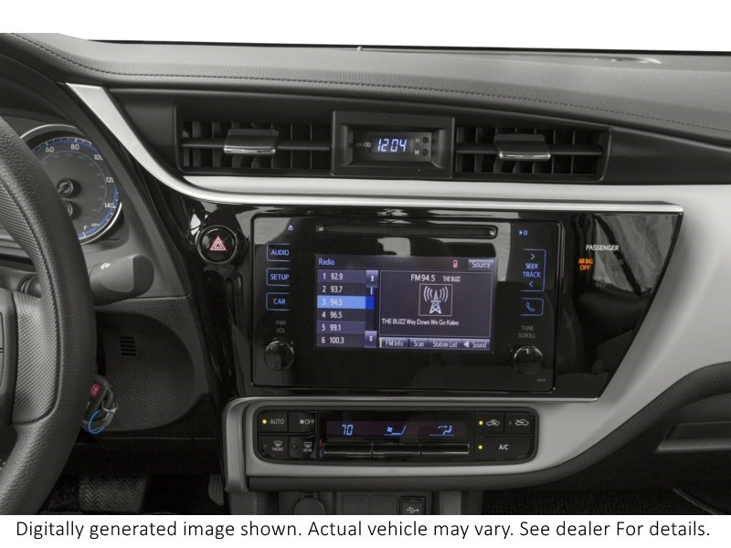 2017 Toyota Corolla 4Dr Sdn Man Ce Interior Shot 2