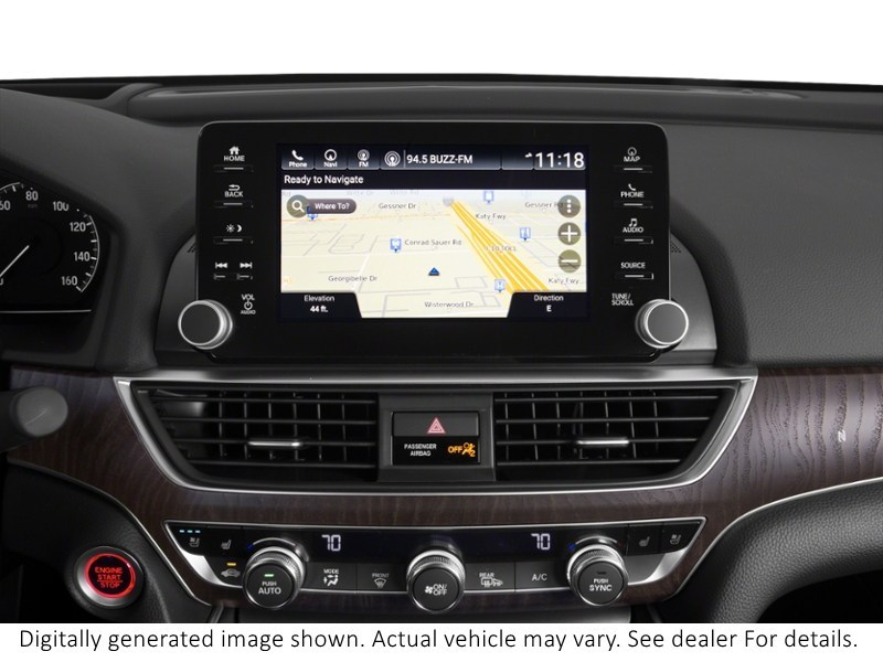 2018 Honda Accord Sedan Touring 2.0 Auto Interior Shot 8