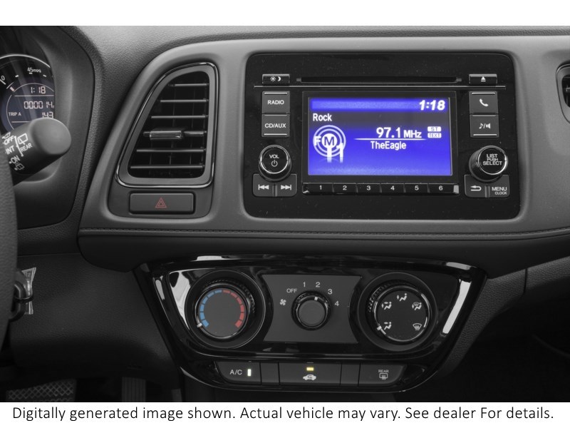 2018 Honda HR-V LX 2WD Manual Interior Shot 2