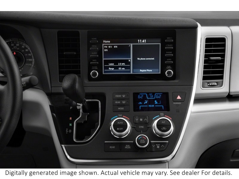 2018 Toyota Sienna LE 8-Passenger FWD Interior Shot 2