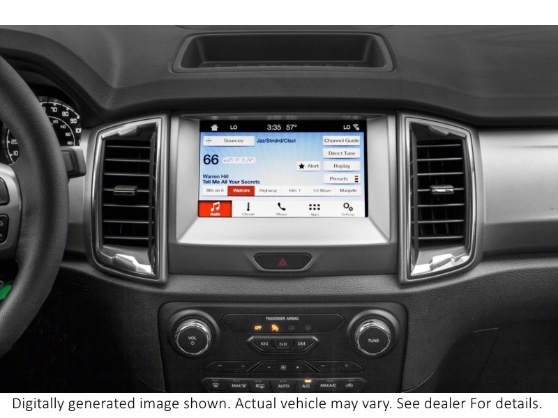 2021 Ford Ranger XLT 4WD Supercrew 5' Box Interior Shot 2