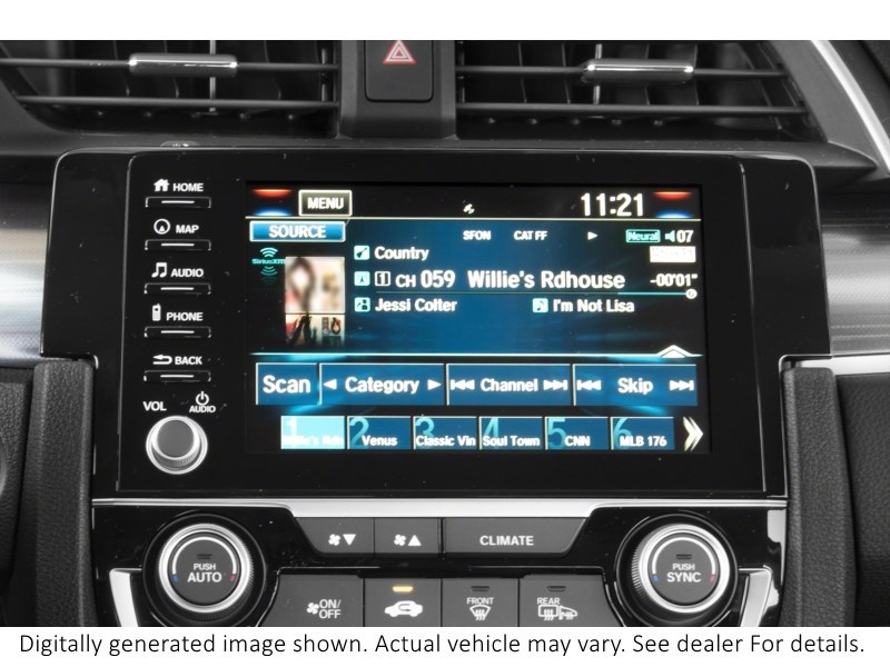 2019 Honda Civic Touring CVT Interior Shot 2