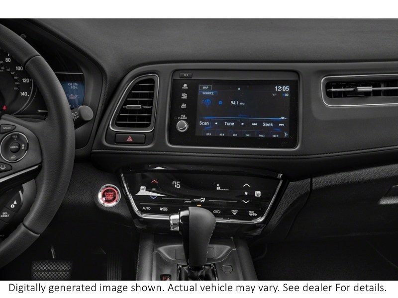 2019 Honda Hr-V Touring AWD CVT Interior Shot 2