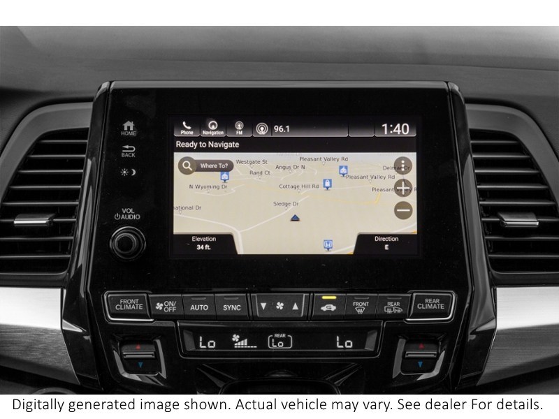 2020 Honda Odyssey Ex-L Navi Auto Interior Shot 8