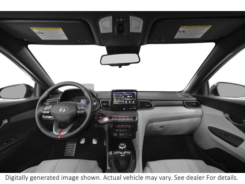 2020 Hyundai Veloster Turbo | Manual | Pano Roof | Leather | Htd Str Whl Interior Shot 6