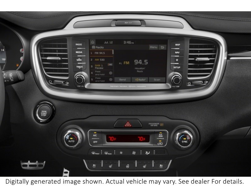 2019 Kia Sorento Sxl Limited AWD W/Black Nappa Interior Shot 2