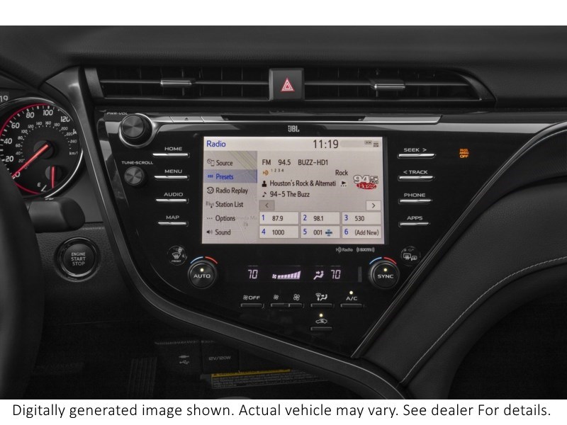 2020 Toyota Camry XSE Auto AWD Interior Shot 2