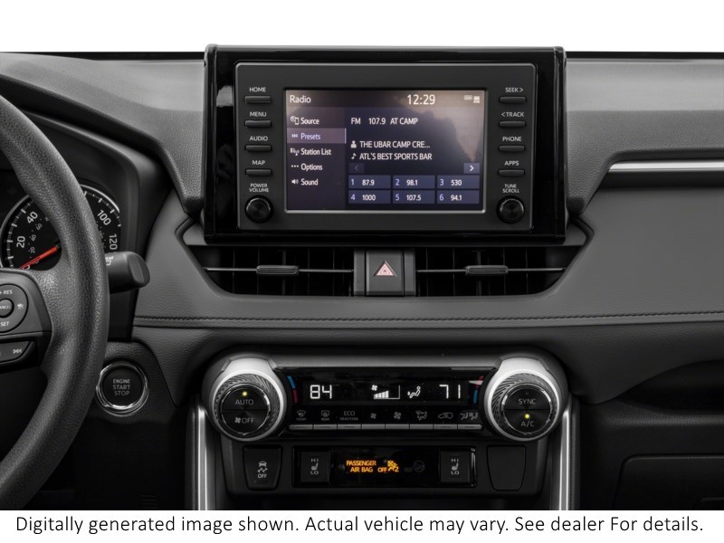 2019 Toyota Rav4 AWD XLE Interior Shot 2
