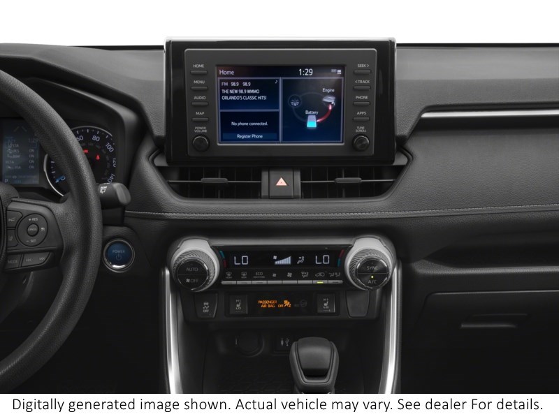2020 Toyota Rav4 Hybrid Hybrid XLE AWD Interior Shot 2