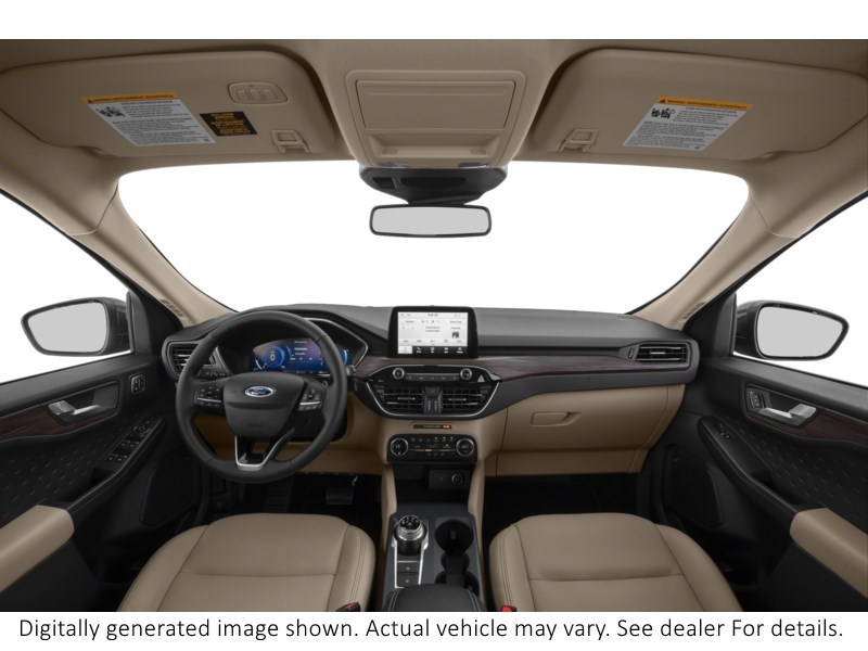 2020 Ford Escape Titanium Hybrid AWD Interior Shot 6