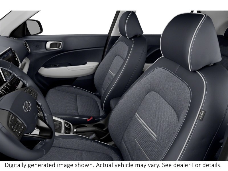2022 Hyundai Venue Ultimate Ivt W/Black Interior Interior Shot 4