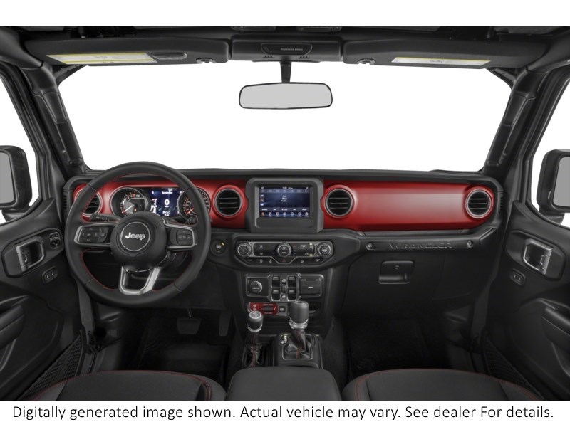 2021 Jeep Wrangler Unlimited Unlimited Rubicon 4X4 Interior Shot 6