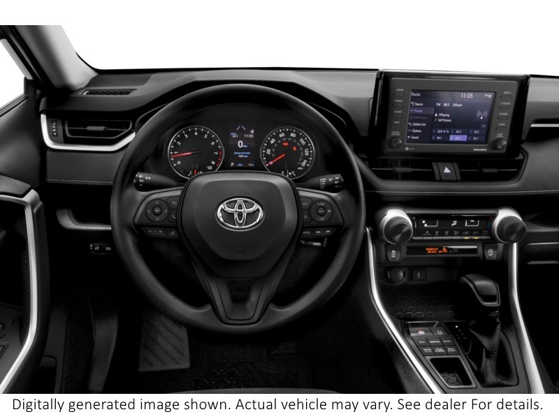 2020 Toyota Rav4 LE FWD Interior Shot 3