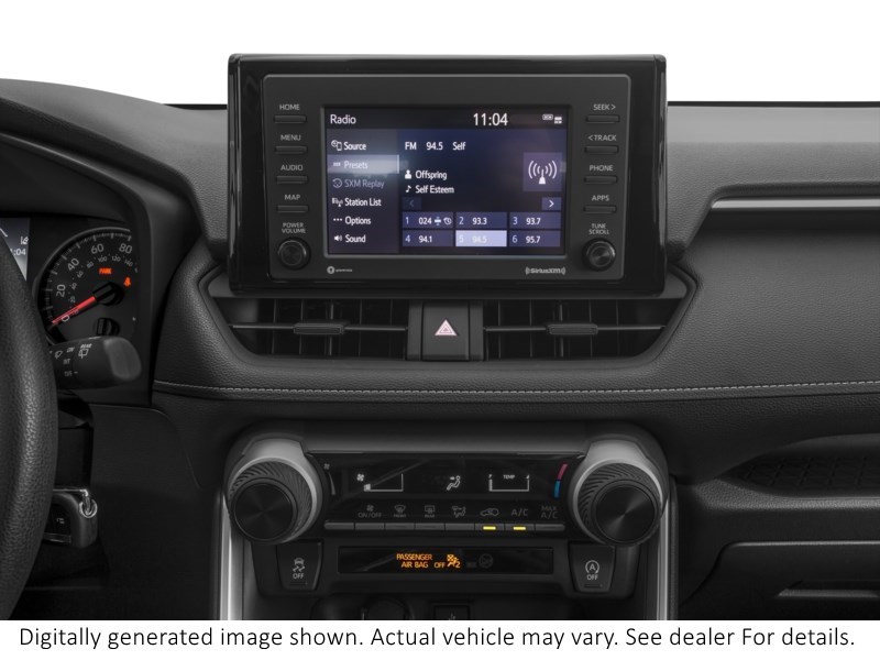 2020 Toyota Rav4 LE FWD Interior Shot 2