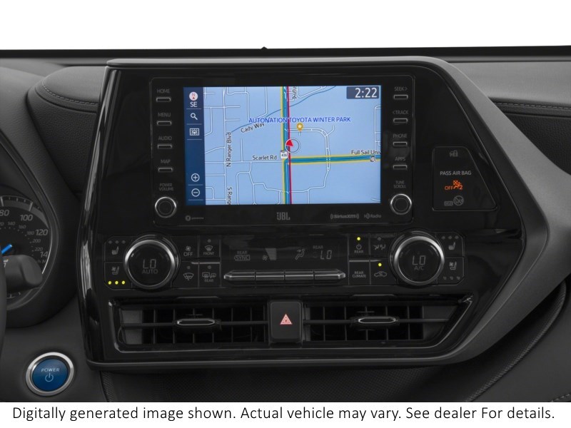 2021 Toyota Highlander Hybrid Hybrid Limited AWD Interior Shot 8