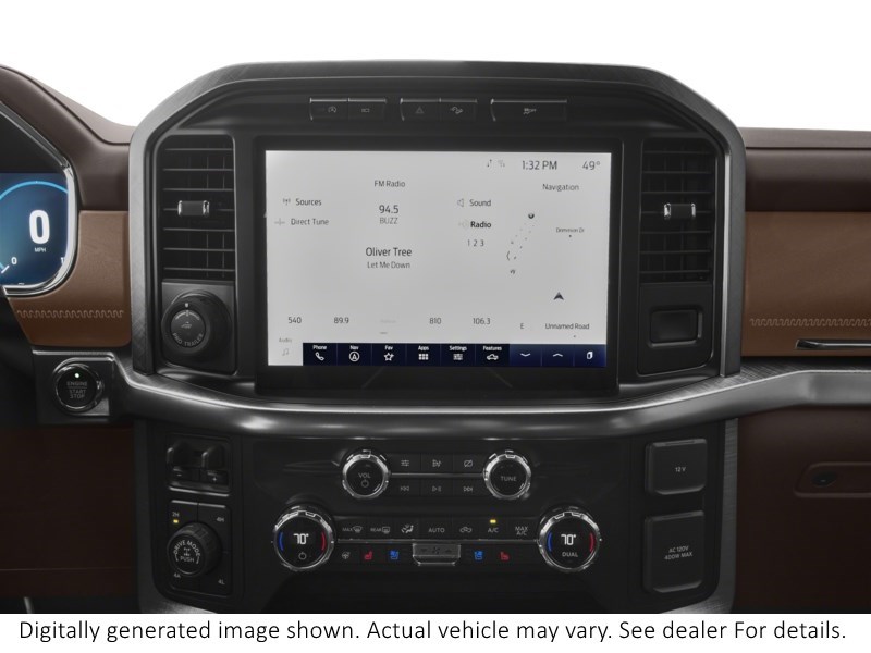 2021 Ford F-150 King Ranch 4WD Supercrew 5.5' Box Interior Shot 2