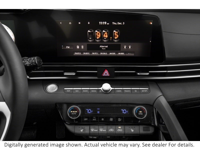 2021 Hyundai Elantra Ultimate Tech IVT Interior Shot 2