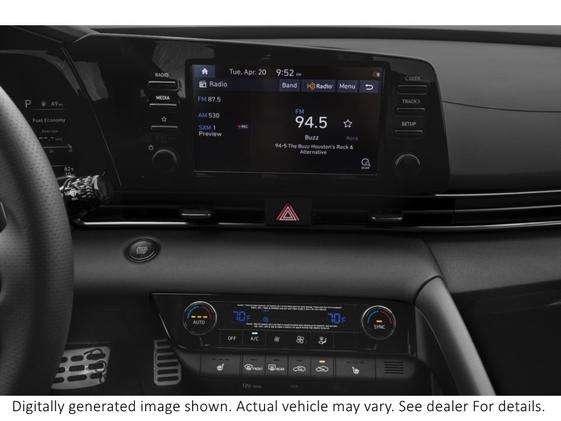 2021 Hyundai Elantra N Line DCT Interior Shot 2