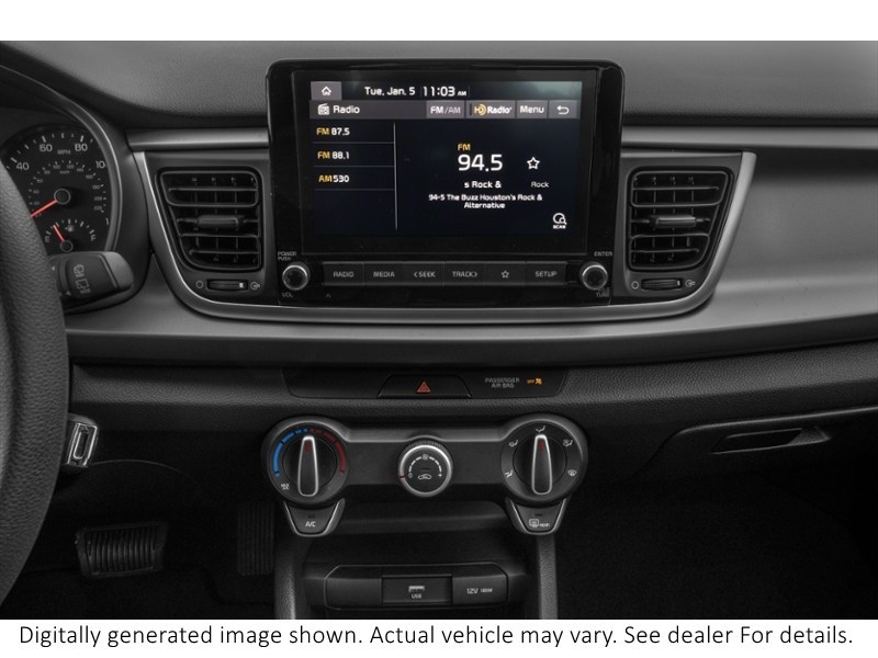 2021 Kia Rio 5-Door Lx+ Ivt Interior Shot 2