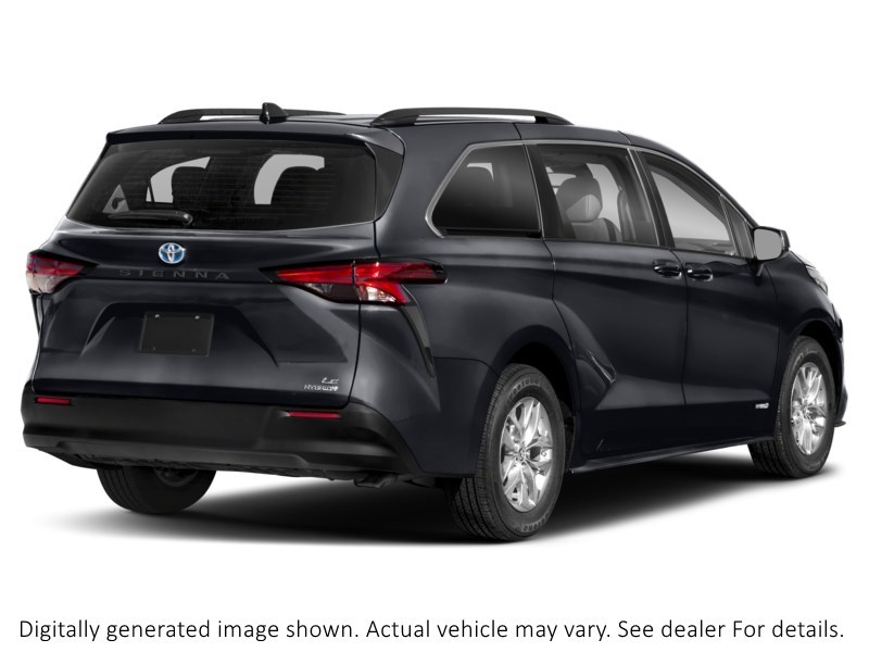 2025 Toyota Sienna LE 8-Passenger AWD Exterior Shot 2