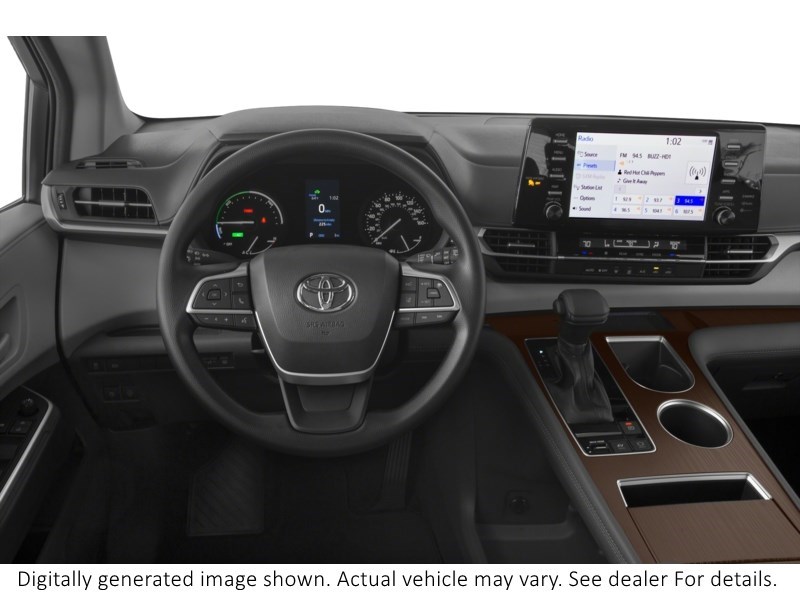 2025 Toyota Sienna LE 8-Passenger AWD Interior Shot 3