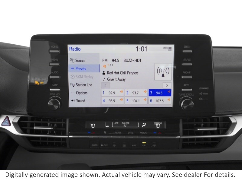 2025 Toyota Sienna LE 8-Passenger AWD Interior Shot 2