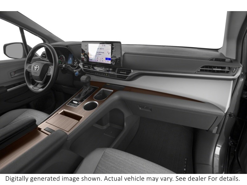 2025 Toyota Sienna LE 8-Passenger AWD Interior Shot 1