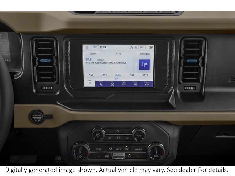 2022 Ford Bronco Wildtrak 2 Door Advanced 4X4 Interior Shot 2