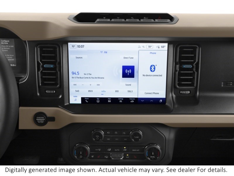 2022 Ford Bronco Badlands 4 Door Advanced 4X4 Interior Shot 2