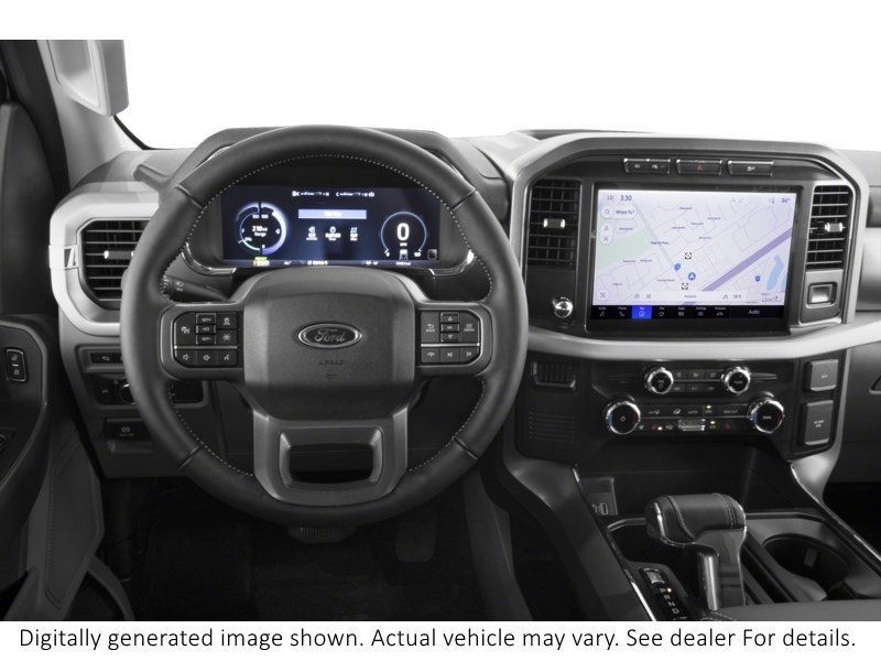 2024 Ford F-150 Lightning XLT 4WD SuperCrew 5.5' Box Interior Shot 3