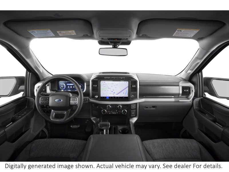 2024 Ford F-150 Lightning XLT 4WD SuperCrew 5.5' Box Interior Shot 6