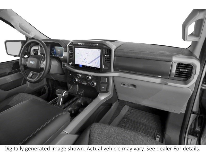 2024 Ford F-150 Lightning XLT 4WD SuperCrew 5.5' Box Interior Shot 1