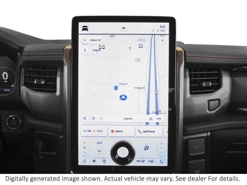 2023 FORD F-150 LIGHTNING LARIAT 4WD SUPERCREW 5.5' BOX | EXT RANGE | ROOF Interior Shot 8