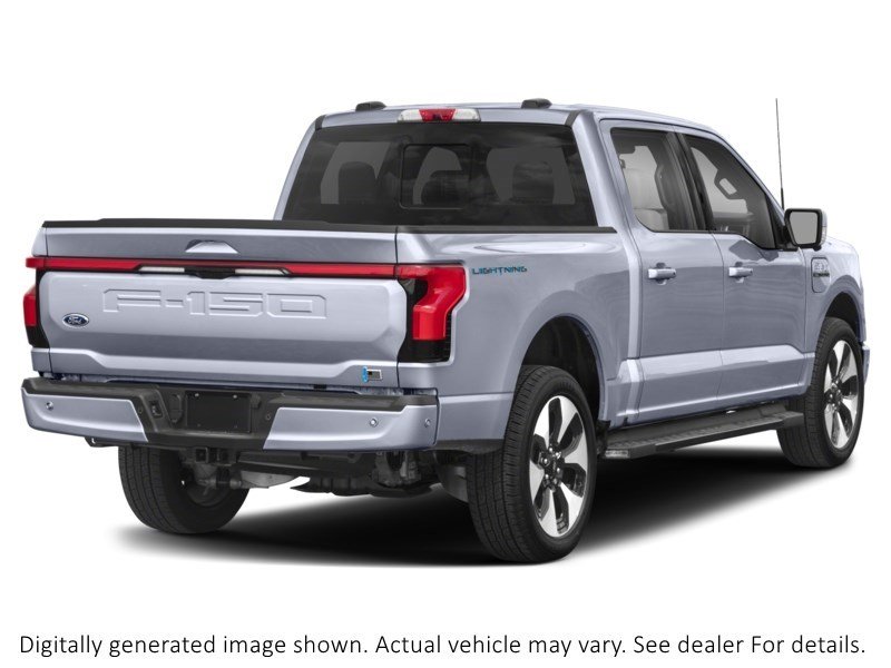 2023 Ford F-150 Lightning Platinum 4WD Supercrew 5.5' Box Exterior Shot 2