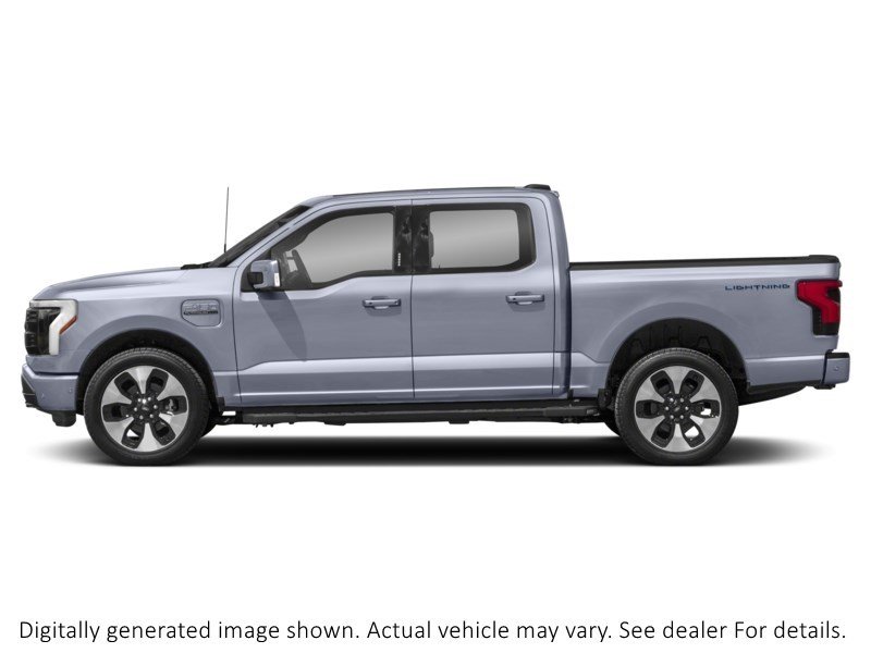 2023 Ford F-150 Lightning Platinum 4WD Supercrew 5.5' Box Exterior Shot 5