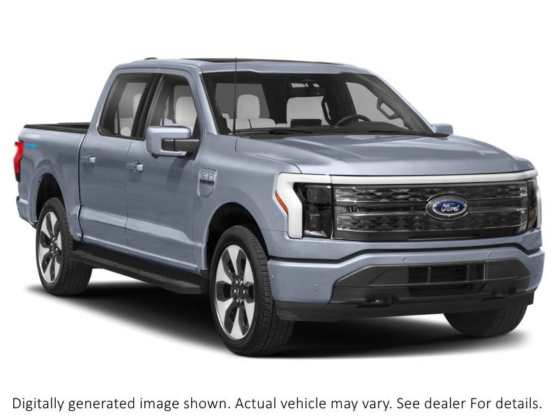 2023 Ford F-150 Lightning Platinum 4WD Supercrew 5.5' Box Exterior Shot 7