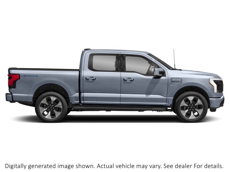 2023 Ford F-150 Lightning Platinum 4WD Supercrew 5.5' Box Exterior Shot 9