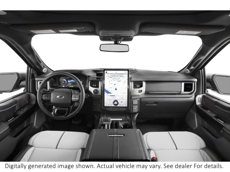 2023 Ford F-150 Lightning Platinum 4WD Supercrew 5.5' Box Interior Shot 6