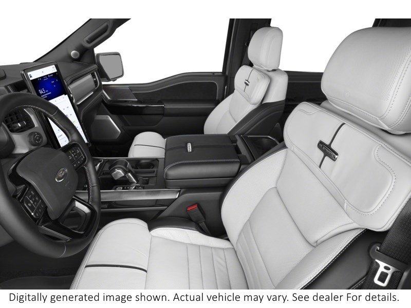 2023 Ford F-150 Lightning Platinum 4WD Supercrew 5.5' Box Interior Shot 4