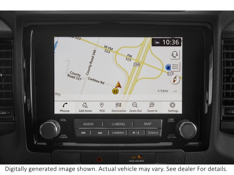 2023 Nissan Frontier Crew Cab Pro-4X Standard Bed 4X4 Interior Shot 8