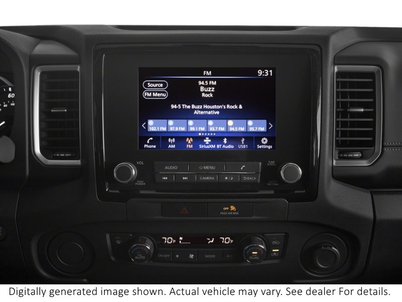 2022 Nissan Frontier Crew Cab SV Long Bed 4X4 Interior Shot 2