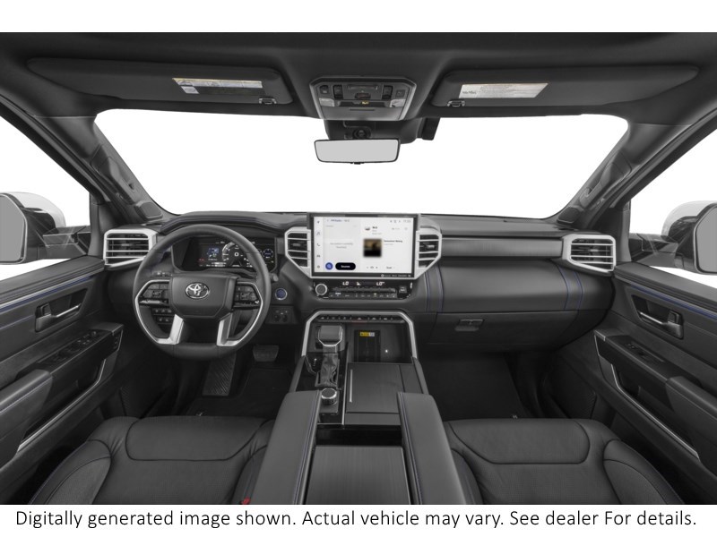 2023 Toyota Tundra Hybrid 4X4 Crewmax Platinum Hybrid Interior Shot 6