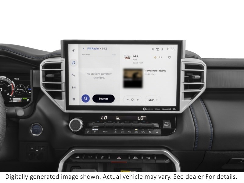 2023 Toyota Tundra Hybrid 4X4 Crewmax Platinum Hybrid Interior Shot 2