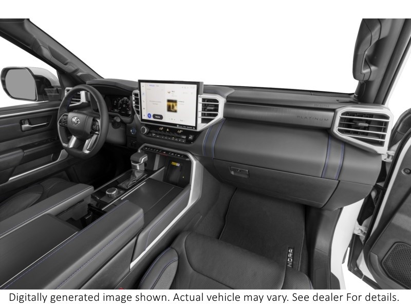 2023 Toyota Tundra Hybrid 4X4 Crewmax Platinum Hybrid Interior Shot 1