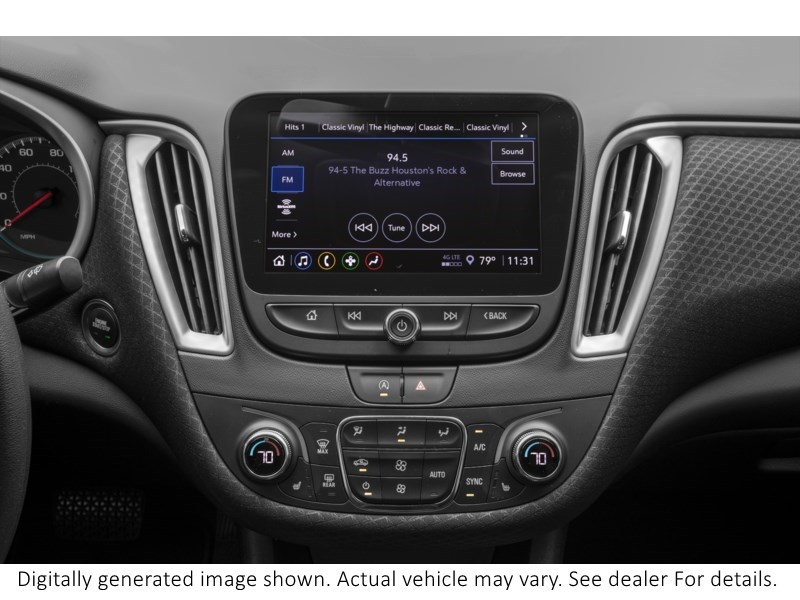 2023 Chevrolet Malibu 4Dr Sdn 1Lt Interior Shot 2