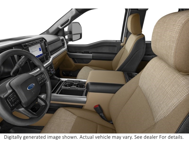 2025 Ford F-250 XLT 4WD SuperCab 8' Box Interior Shot 4