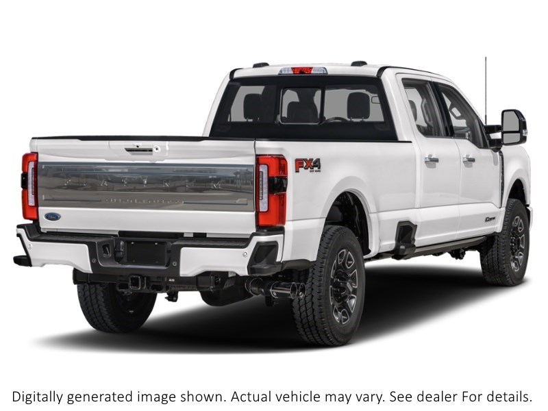 2024 Ford Super Duty F-350 Drw Platinum 4WD Crew Cab 8' Box Exterior Shot 2