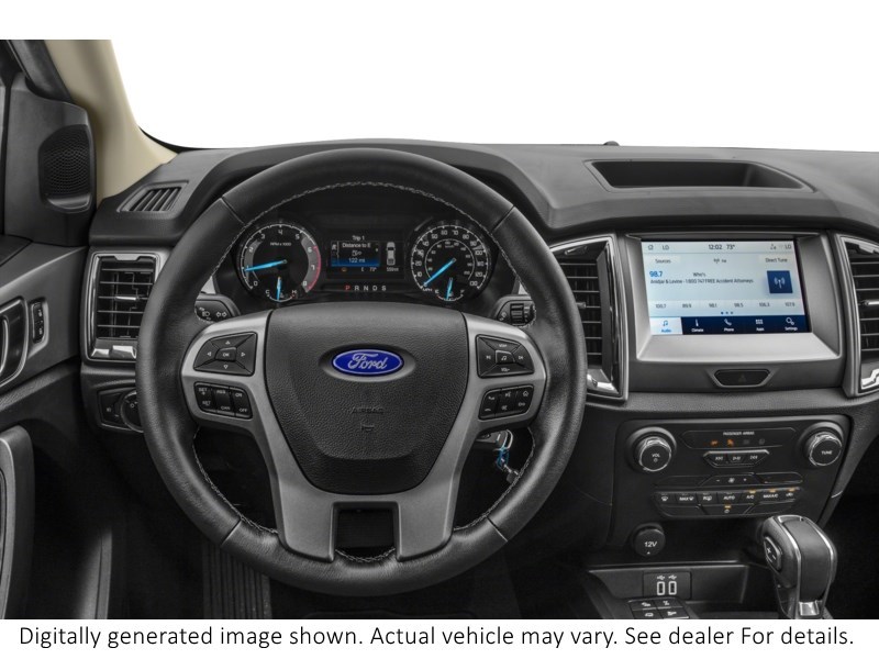 2022 Ford Ranger XLT 4WD SuperCrew 5' Box Interior Shot 3